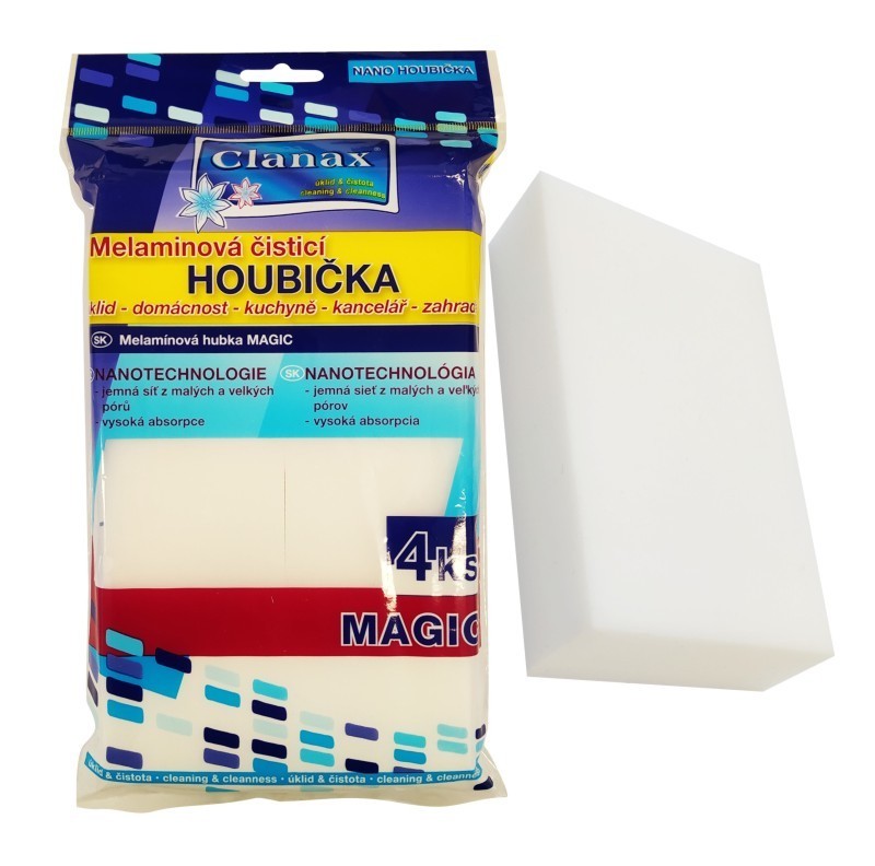 Houbička NANO melaminová 4ks
