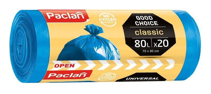 Pytle na odpad HDPE 20µ. 80l. 20ks. Classic Pytle na odpad HDPE 20µ. 80l. 20ks. Classic